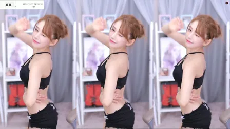 AfreecaTV主播梅花鹿BJ98꽃사슴2021年6月3日直播视频舞蹈剪辑210812
